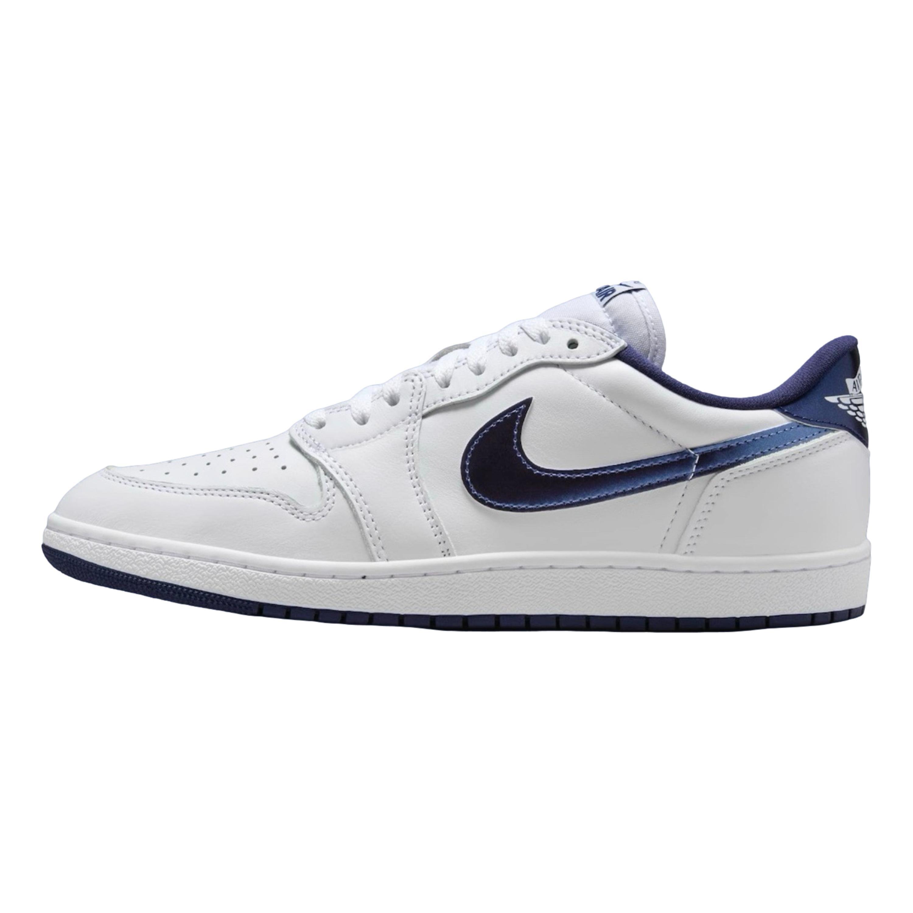 Air Jordan 1 Low 85 White/navy-white Fb9933-141 Men's Product Image