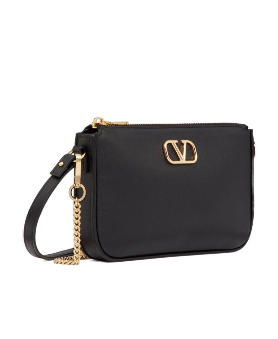 VALENTINO GARAVANI Mini Vlogo Signature Crossbody Bag In Black Product Image