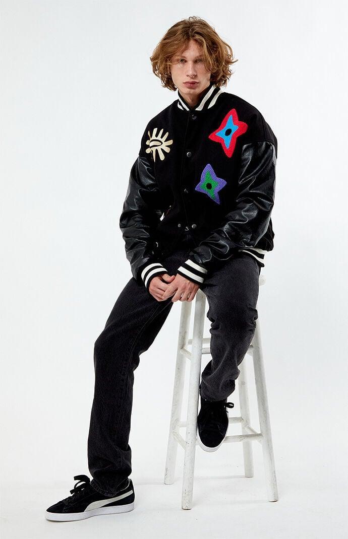 Men's Heart Of Stone Varsity Jacket Product Image