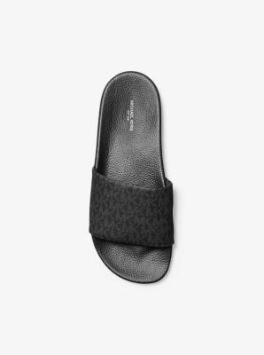 Michael Kors Mens Jake Slide Sandals - Brown/ Product Image