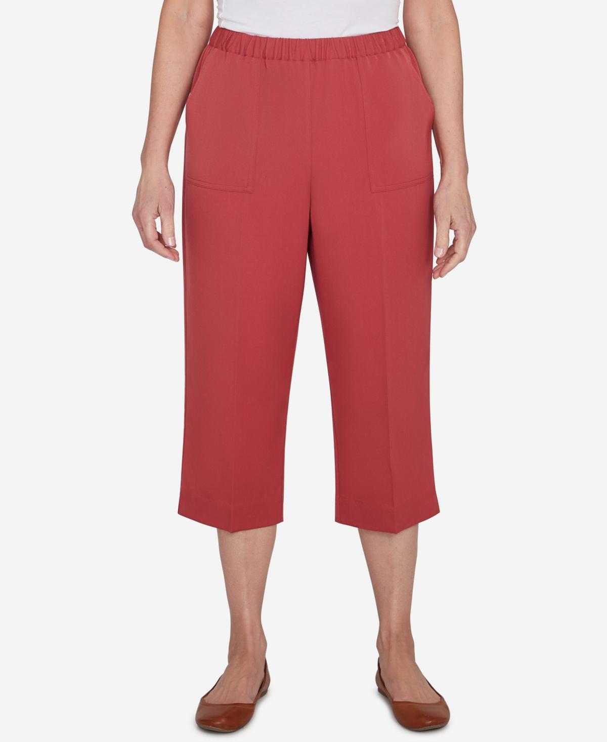 Alfred Dunner Sedona Sky Womens Sedona Capri Pant Product Image