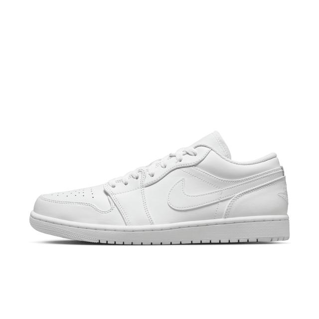 Jordan Mens Air 1 Low - Shoes White/White/White Product Image