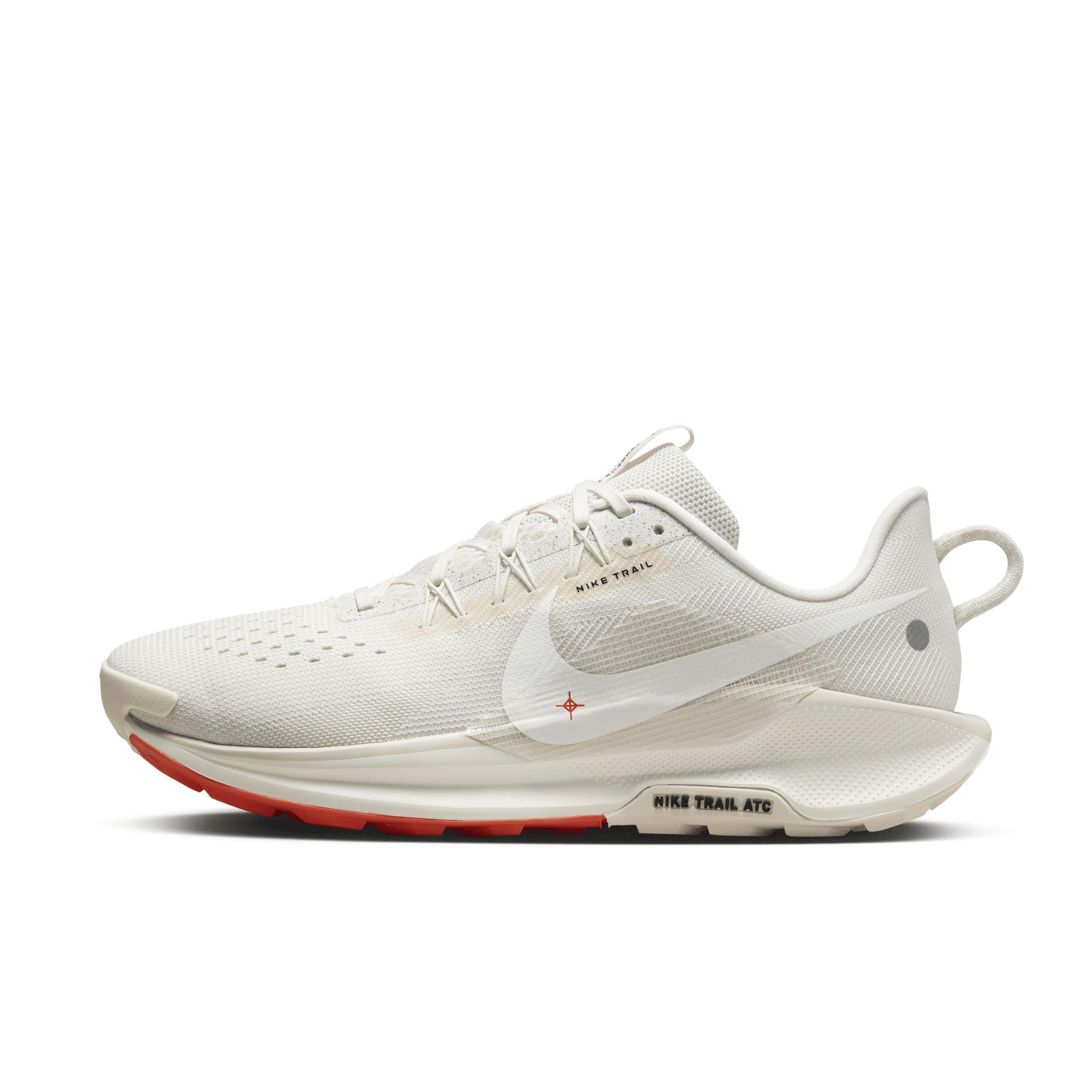 Nike Mens Reactx Pegasus Trail 5 - Running Shoes Phantom/Sail/Picante Red Product Image