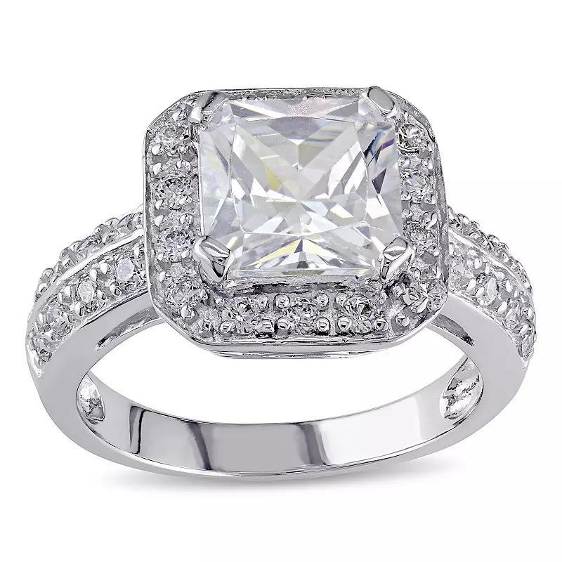 Stella Grace Sterling Silver Cubic Zirconia Engagement Ring, Womens Product Image