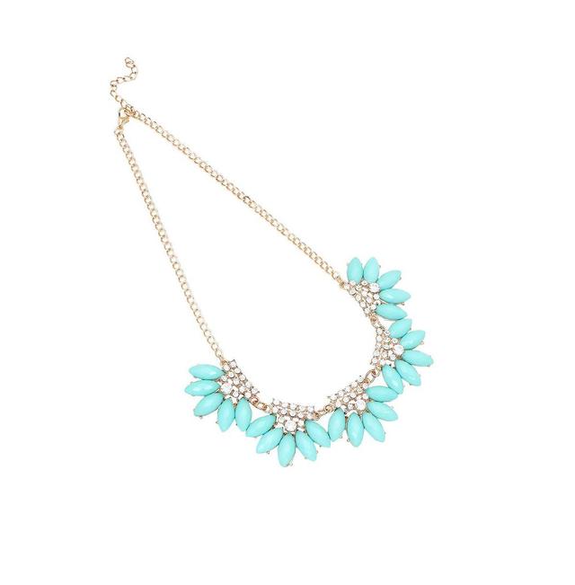 Sohi Womens Flora Statement Necklace Product Image