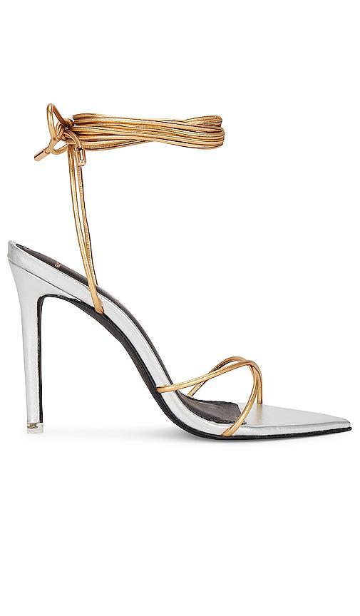 Womens Talia Metallic High Heel Sandals Product Image