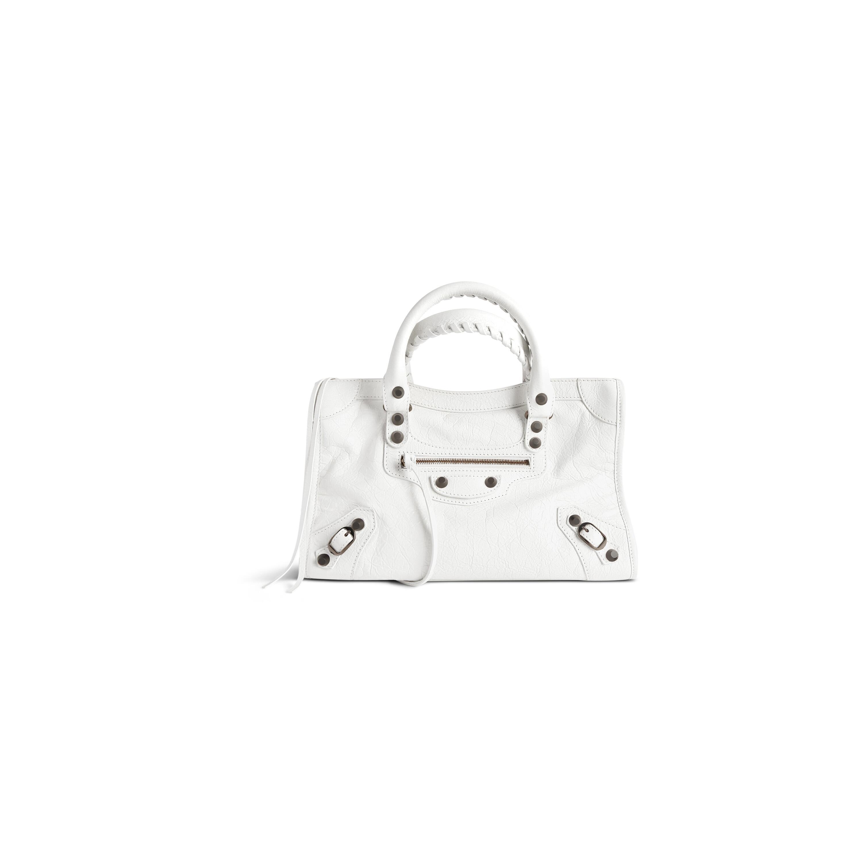 Women's Le City Small Bag in White Product Image