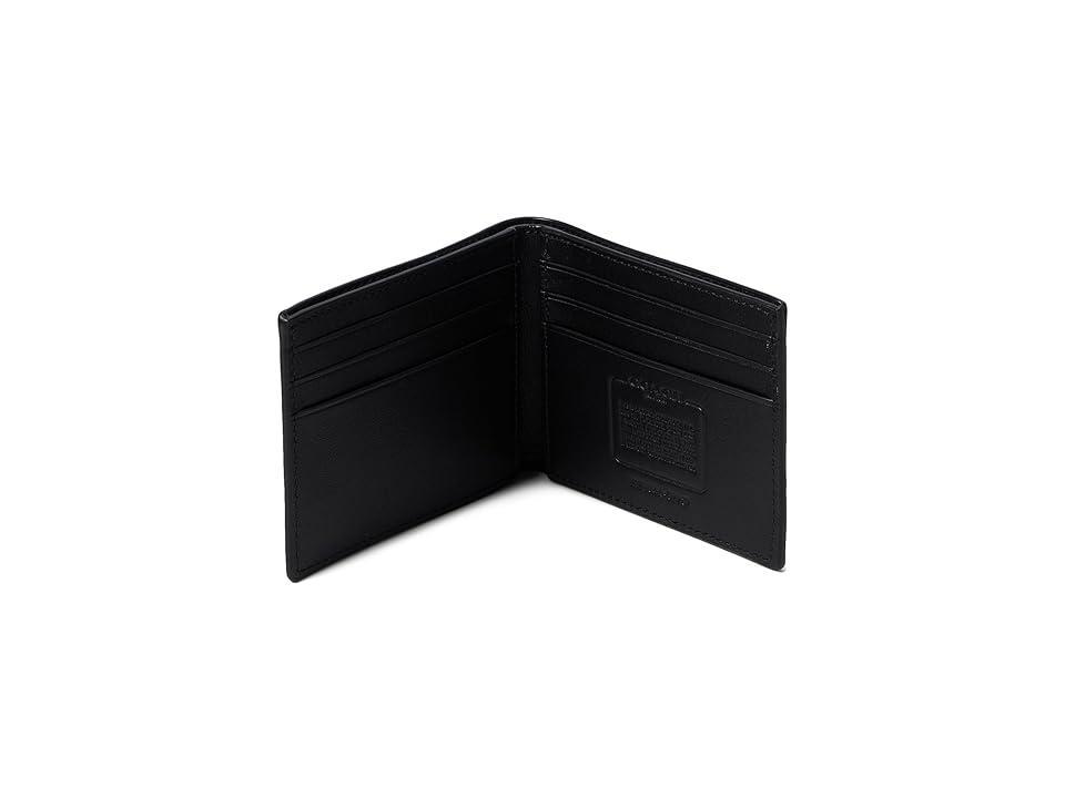 Mens Slim Sport Calf Leather Billfold Wallet Product Image