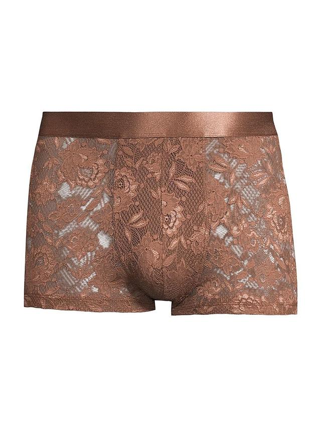 Mens Never Say Never Lace Boxer Briefs Product Image