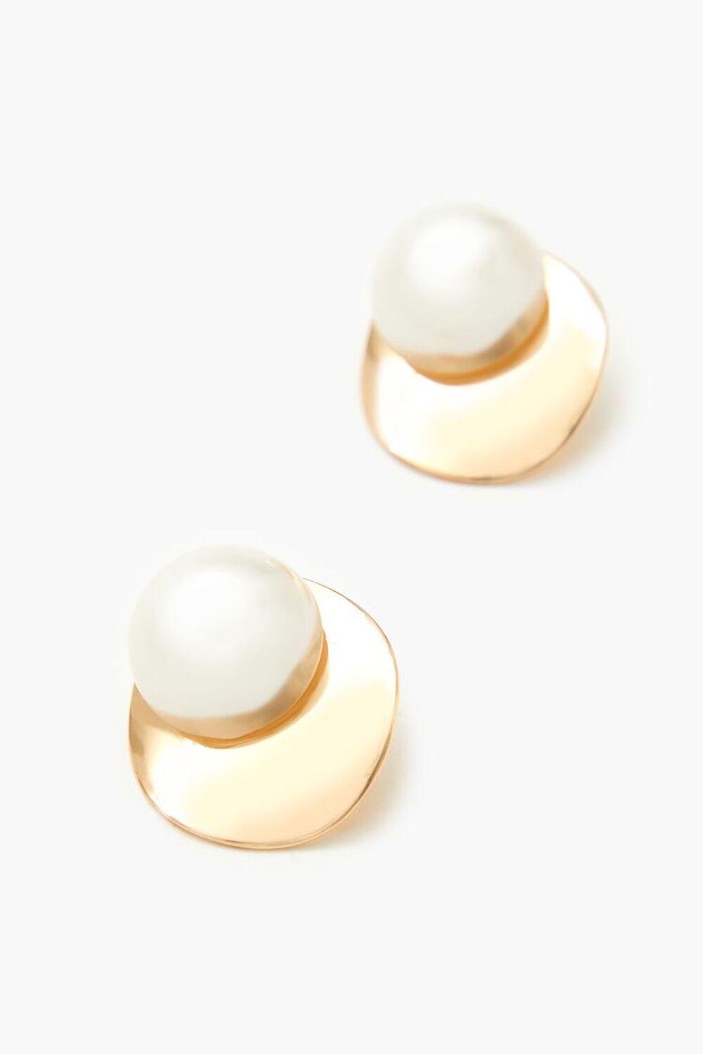 Faux Pearl Stud Earrings | Forever 21 Product Image