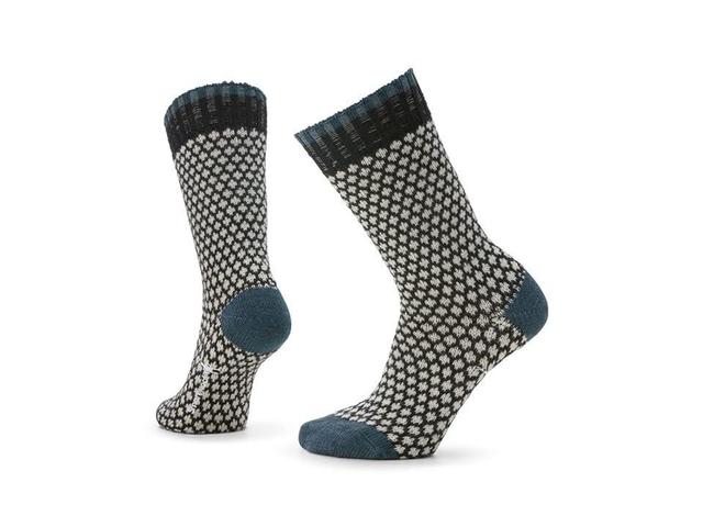 Smartwool Everyday Popcorn Polka Dot Crew Socks Women's No Show Socks Shoes Product Image