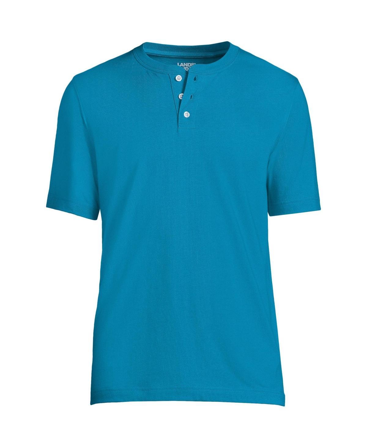 Mens Lands End Classic-Fit Super-T Henley Product Image