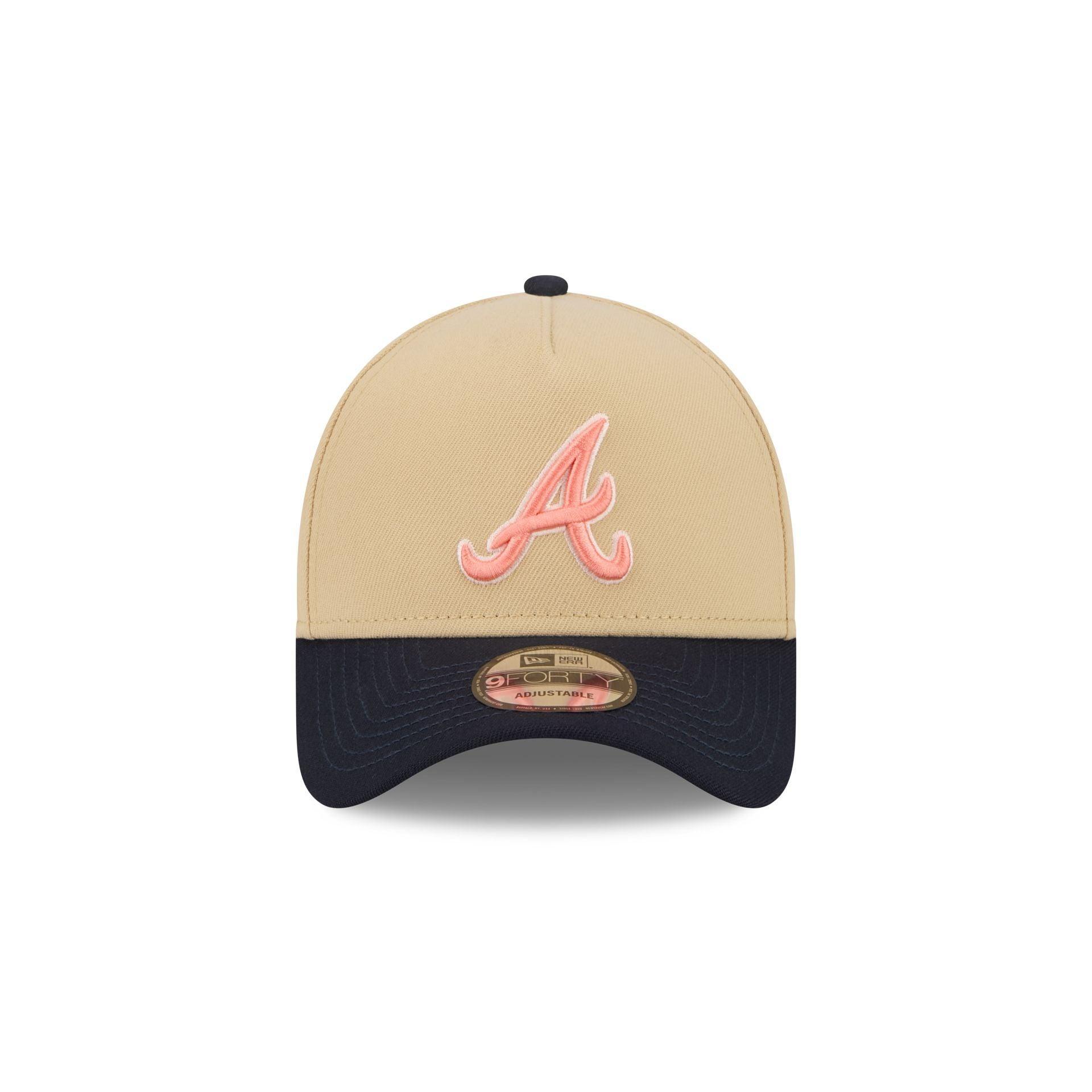 Atlanta Braves City Side Patch 9FORTY A-Frame Snapback Hat Male Product Image