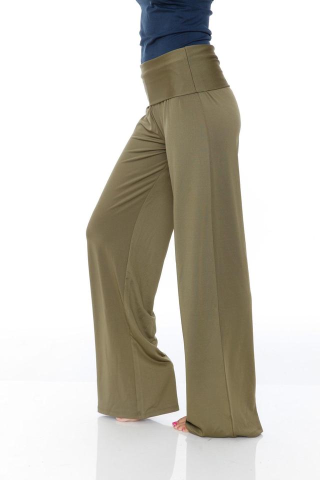 Palazzo Solid Print Pants Product Image