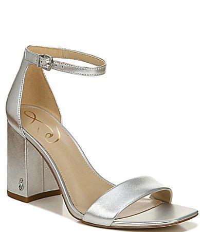 Sam Edelman Womens Daniella Two-Piece Block-Heel Sandals Womens Shoes Product Image