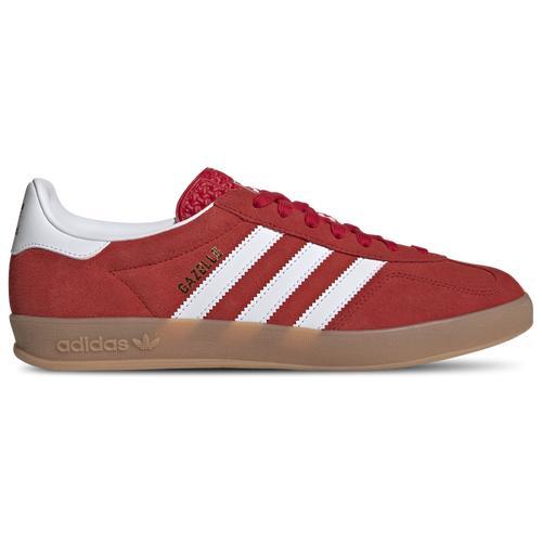 adidas Originals Mens Gazelle Indoor - Shoes Red/Gum Product Image