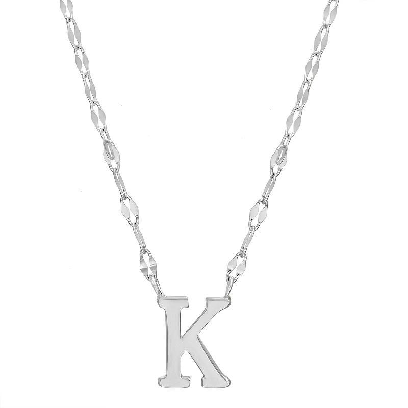 Paige Harper Initial Necklace, Womens K Sterling Product Image