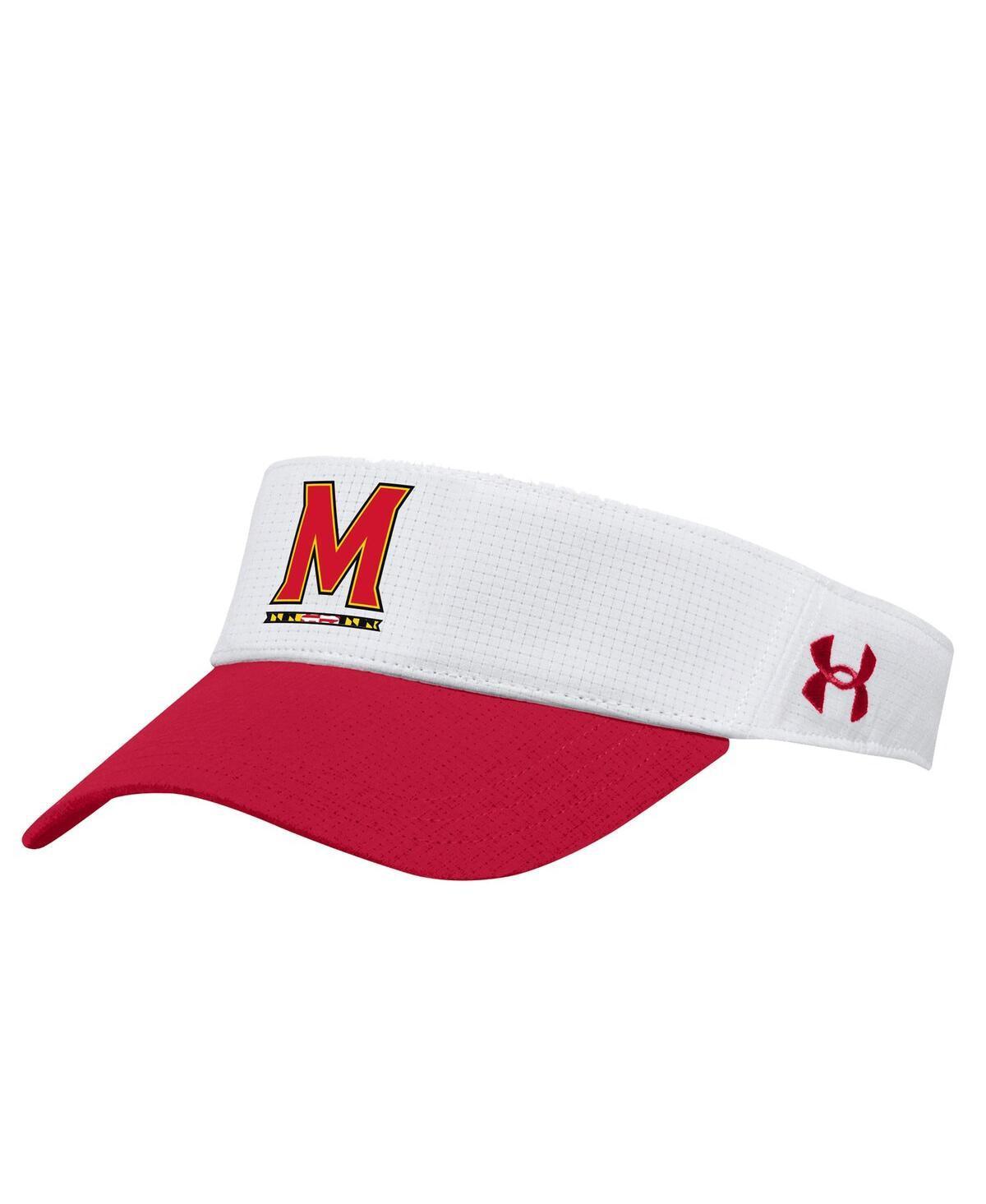 Mens Under Armour Maryland Terrapins Logo Performance Adjustable Visor Product Image