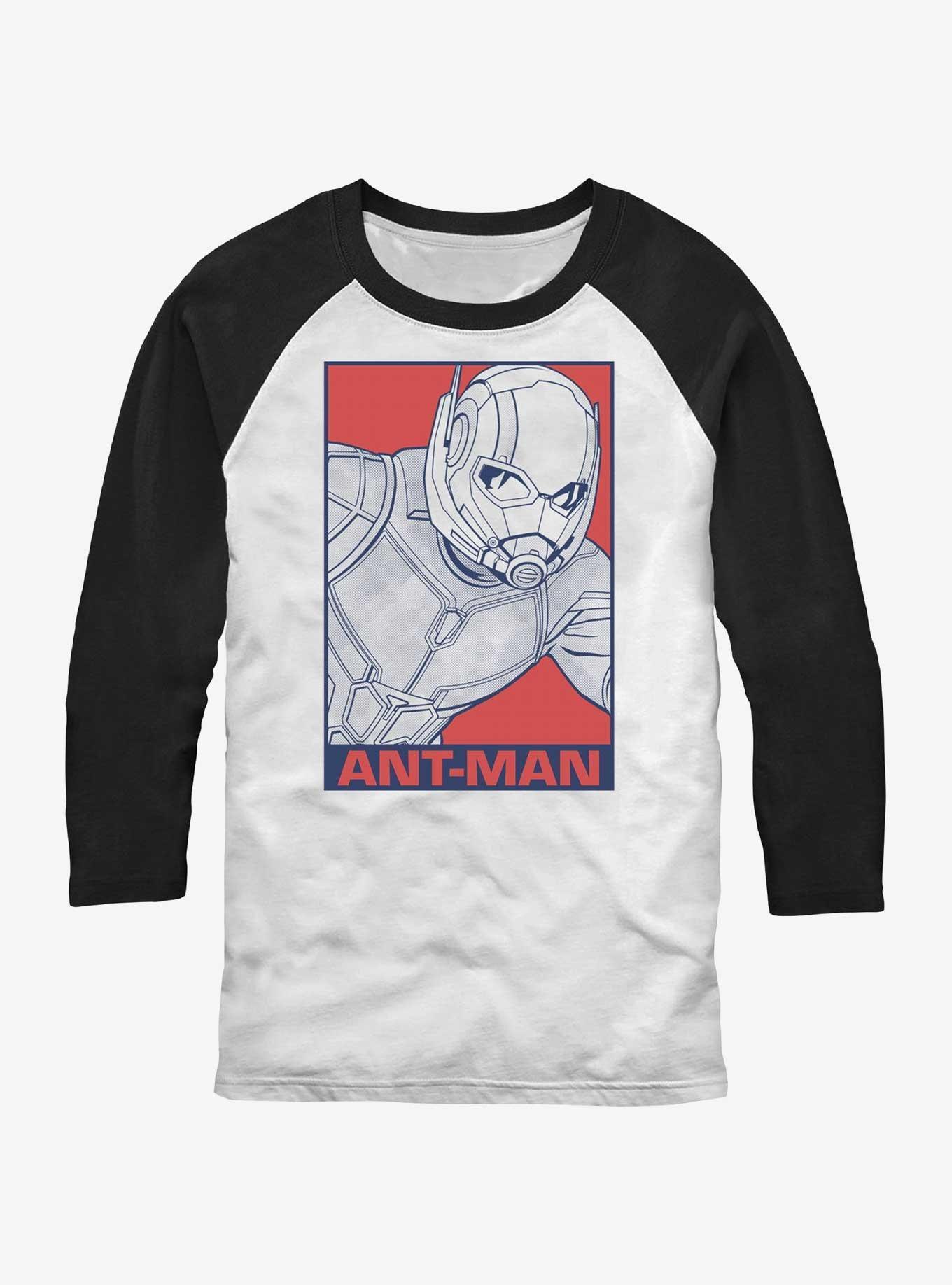 Marvel Ant-Man Pop Art Ant-Man Poster Raglan T-Shirt Product Image