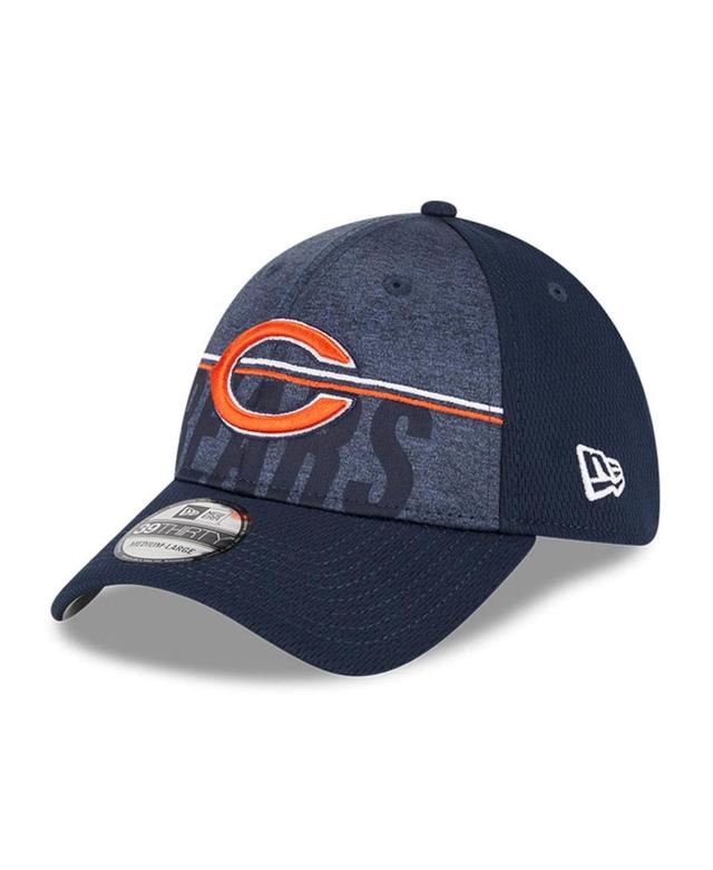 Mens New Era Navy Chicago Bears 2023 Nfl Training Camp Primary Logo 39THIRTY Flex Fit Hat Product Image