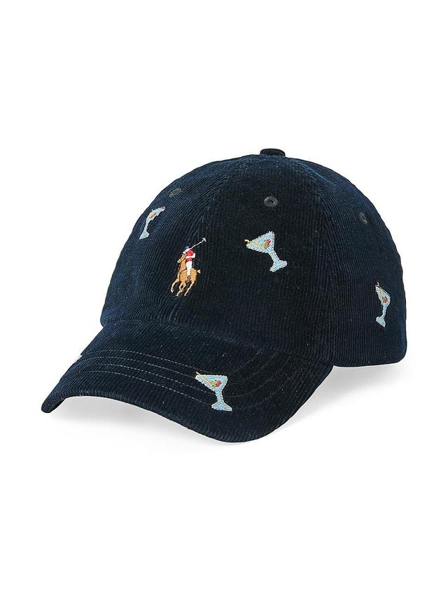 Mens Novelty Corduroy Baseball Cap Product Image