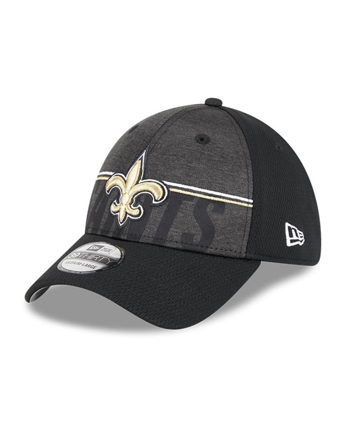 Mens New Era New Orleans Saints 2023 NFL Training Camp 39THIRTY Flex Fit Hat Product Image