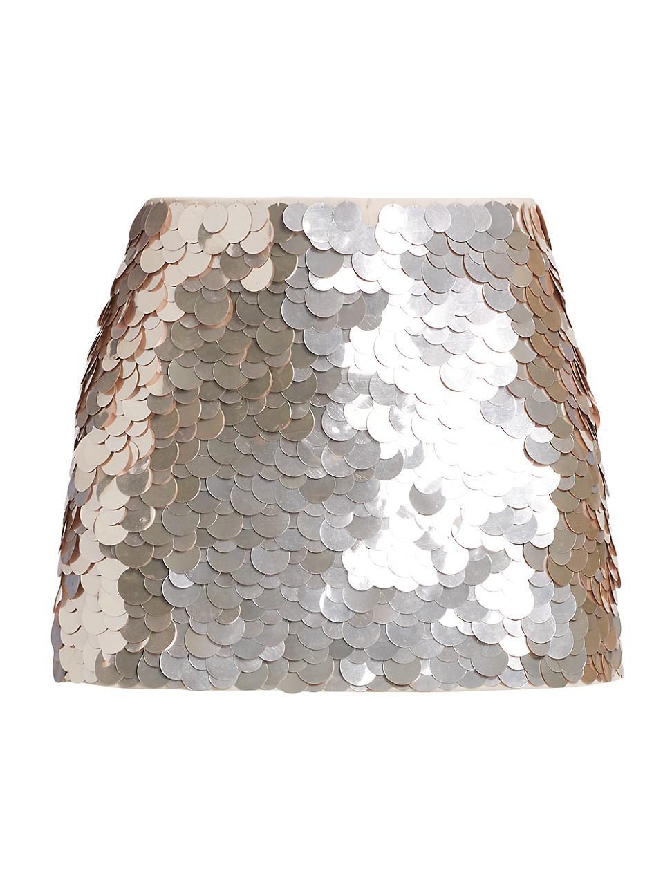 Womens Rubi Sequined Miniskirt Product Image