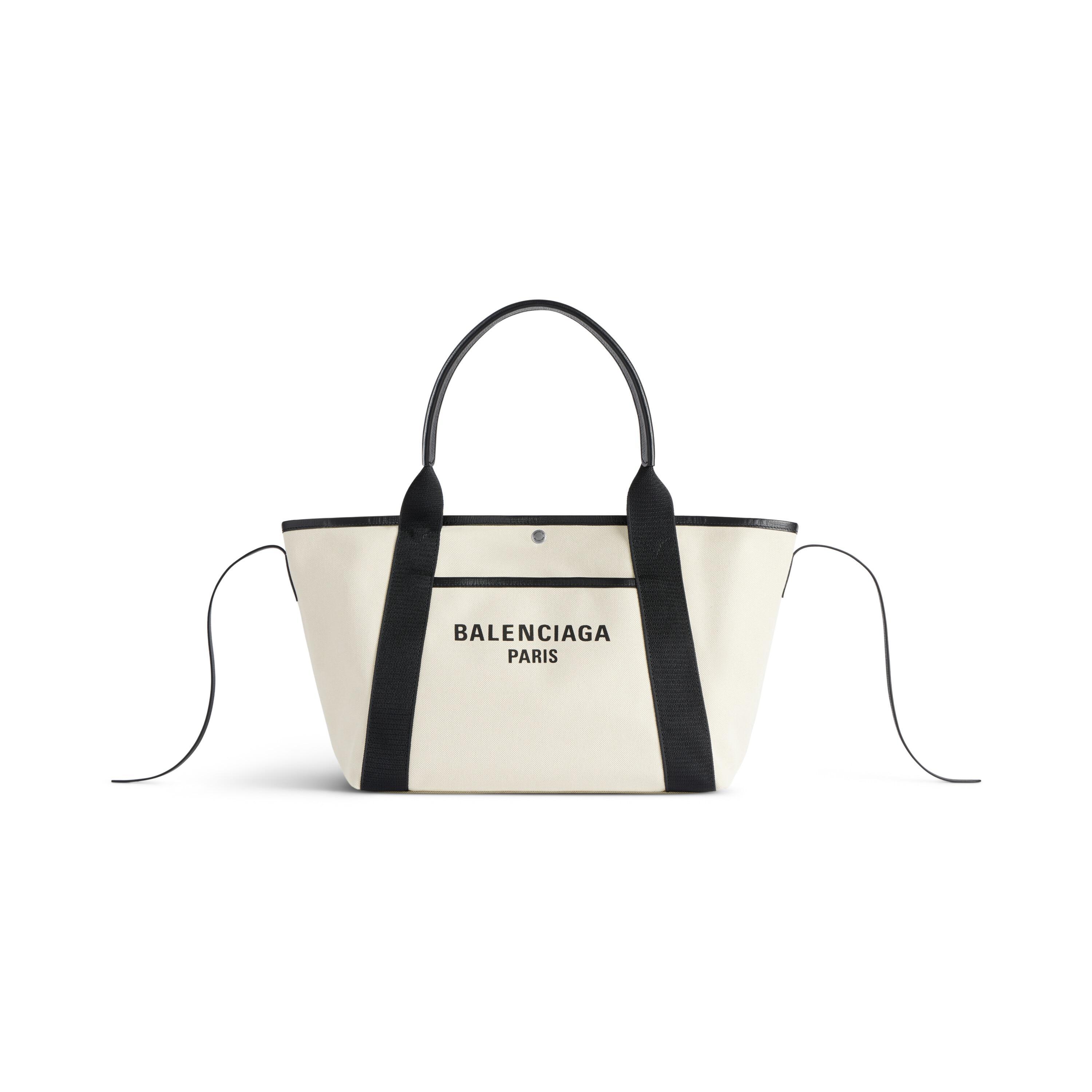 Women's Biarritz Medium Tote Bag  in Beige/black Product Image