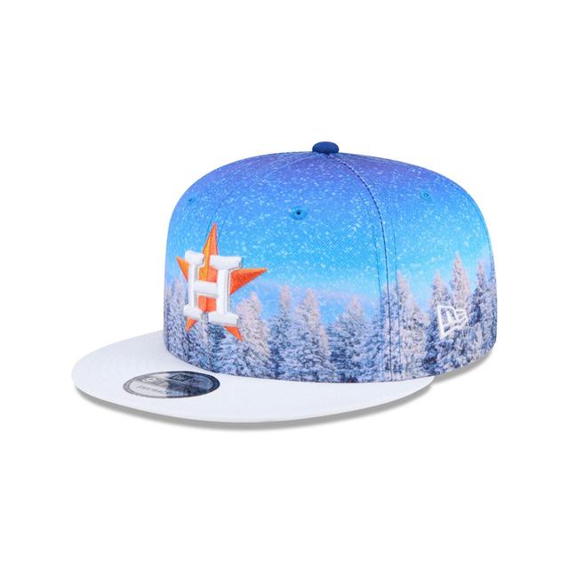 Houston Astros Winter Photoreal 9FIFTY Snapback Hat Male Product Image