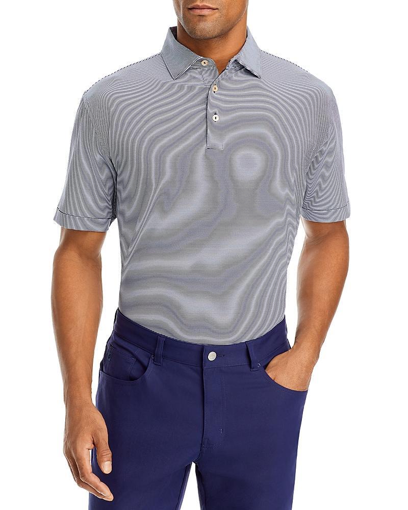 Mens Jubilee Pinstripe Polo Product Image