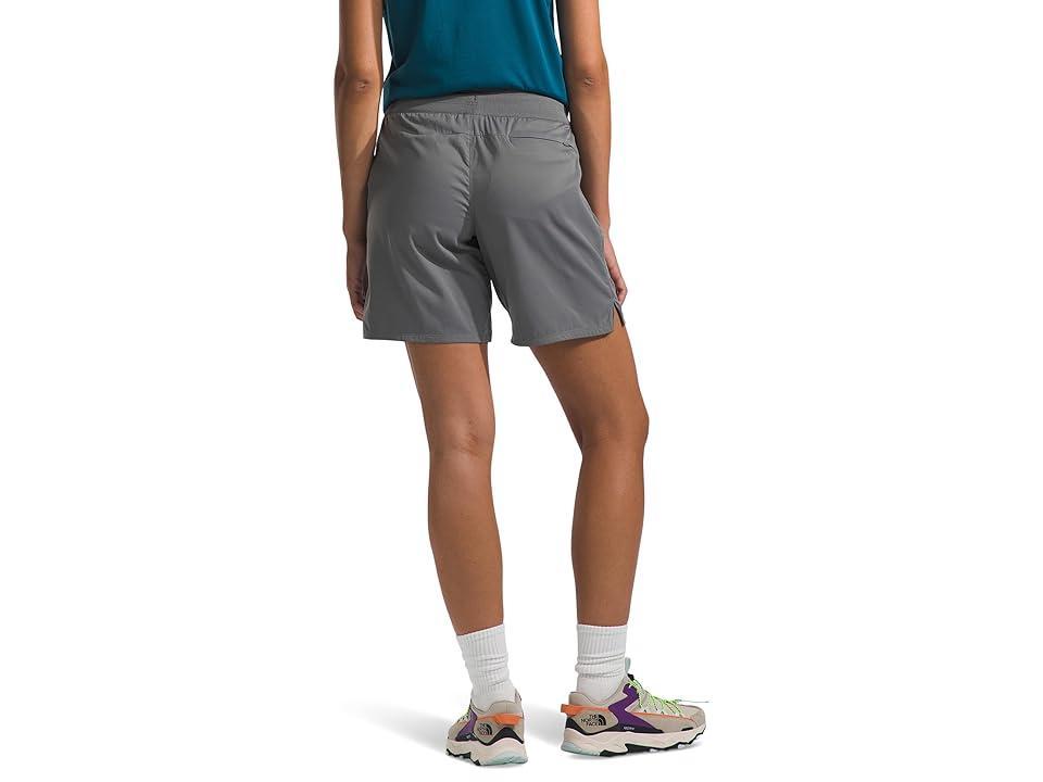 The North Face Aphrodite Motion Bermuda Shorts (Smoked Pearl) Women's Shorts Product Image