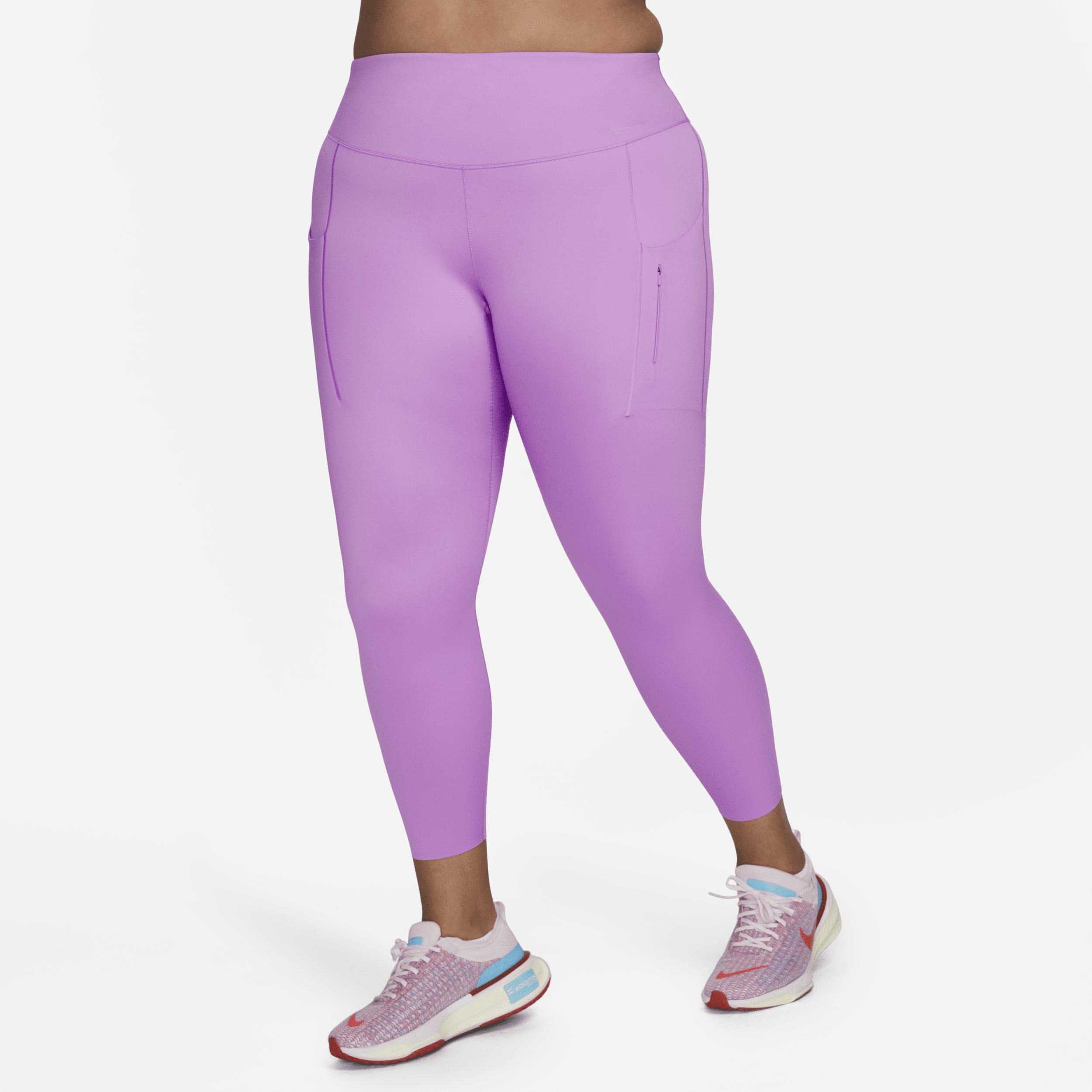 Nike Women's Go Firm-Support High-Waisted 7/8 Leggings with Pockets (Plus Size) Product Image