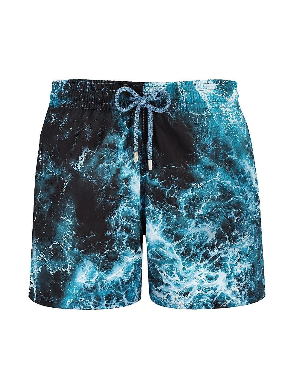 Mens Ocean Photographic Swim Shorts Product Image