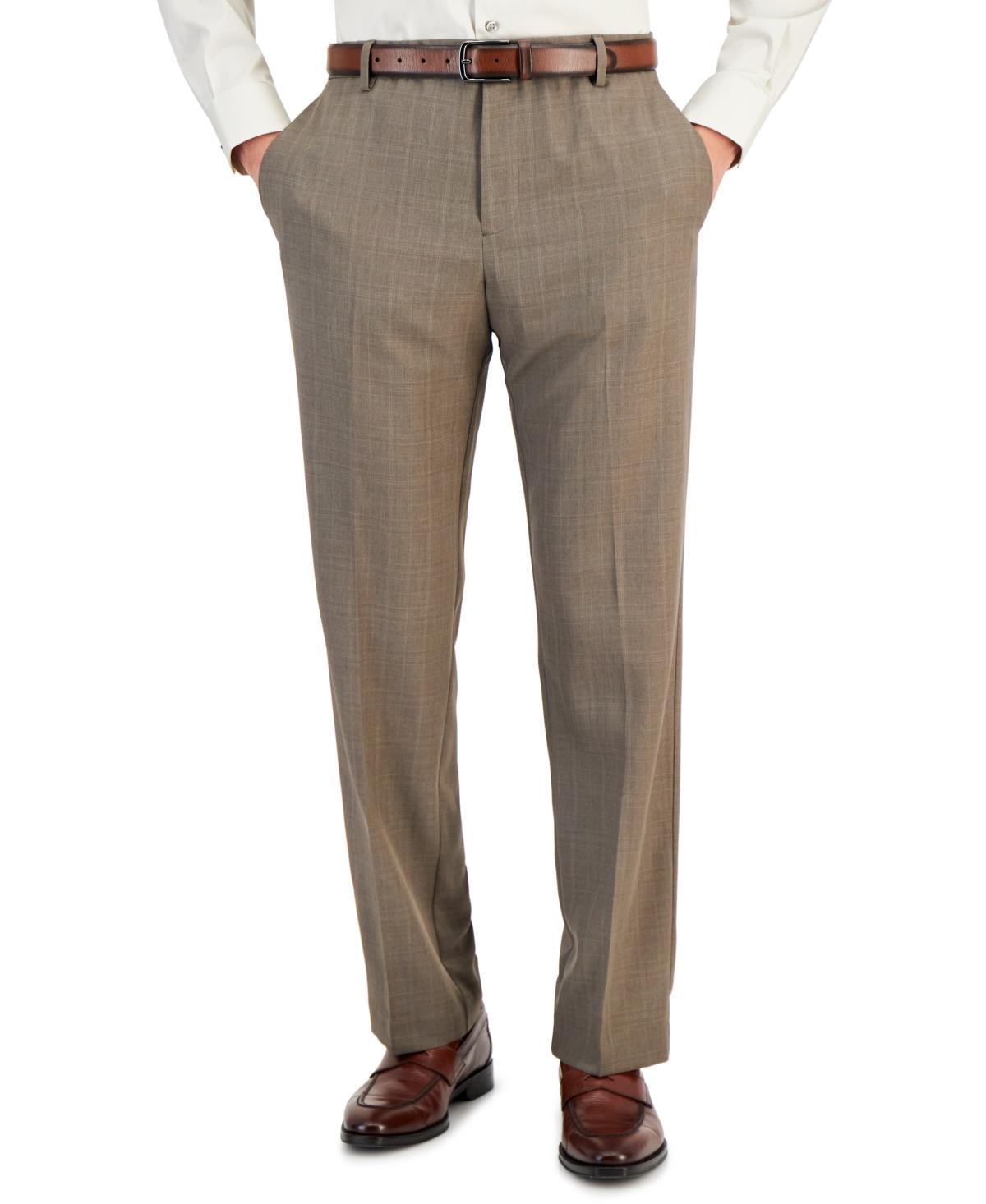 Perry Ellis Portfolio Mens Modern-Fit Stretch Solid Resolution Pants Product Image