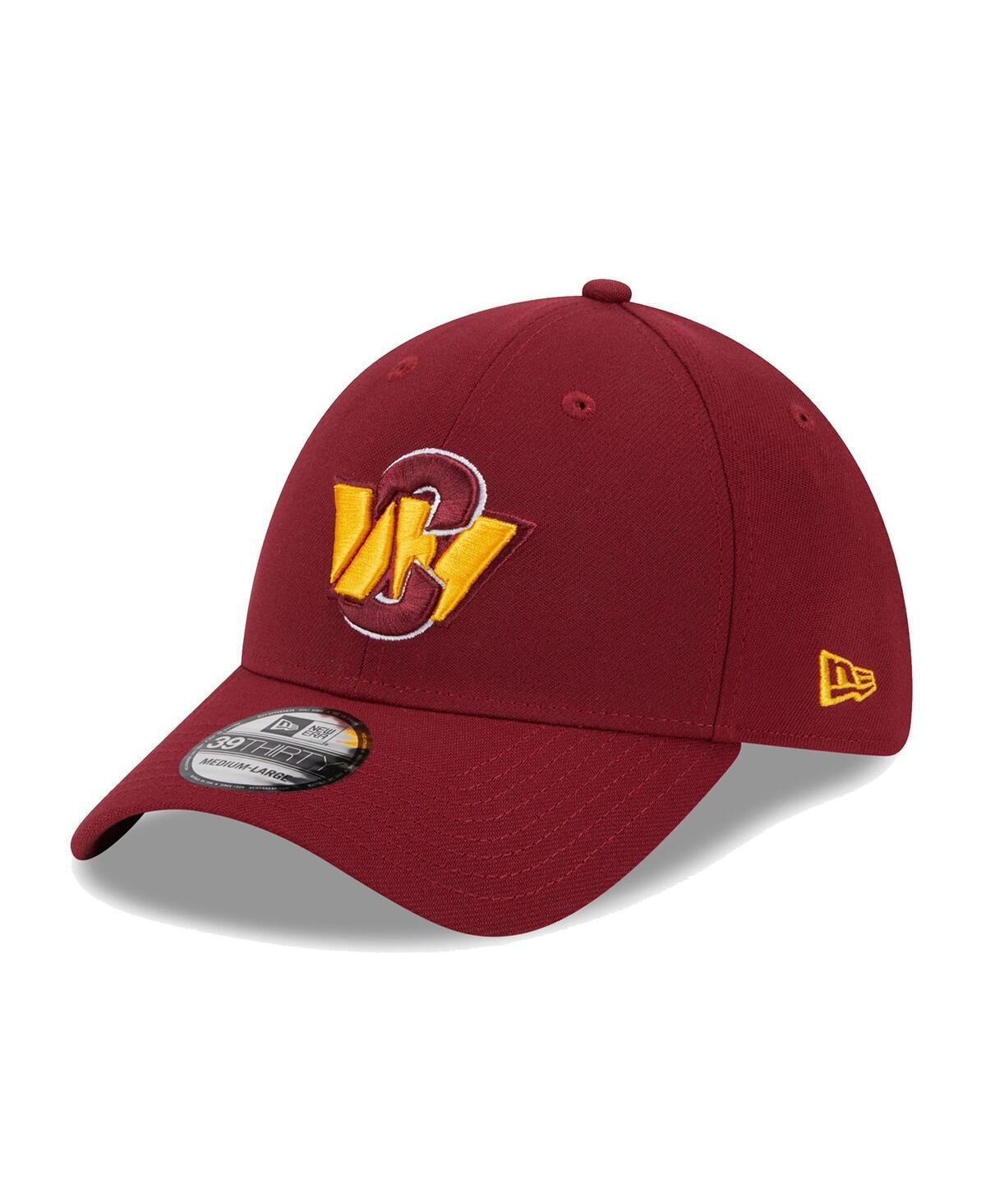 Mens New Era Burgundy Washington Commanders City Originals 39THIRTY Flex Hat Product Image