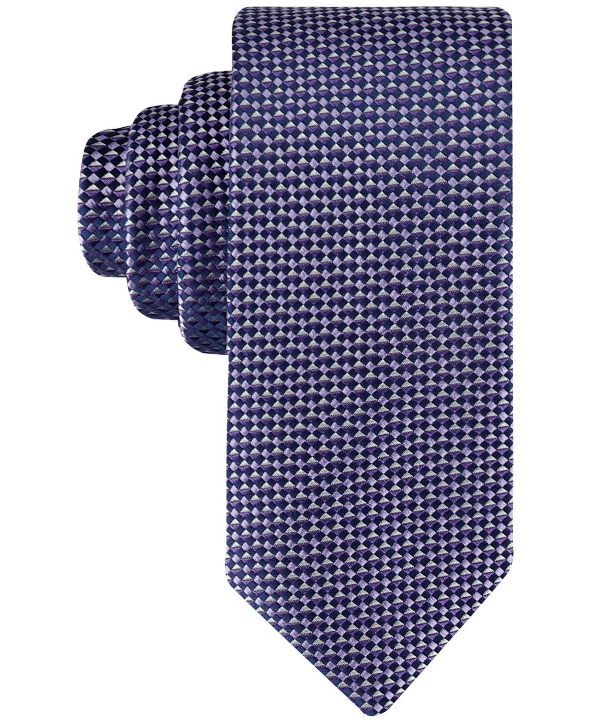 Tommy Hilfiger Mens Micro-Geo Tie - Navy Product Image