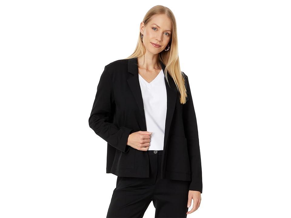 Eileen Fisher Organic Cotton Blend Blazer Product Image