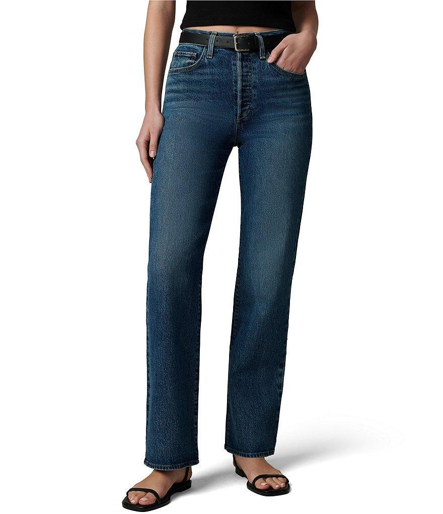 Joe's Jeans The Margot High Rise Denim Straight Leg Jeans Product Image