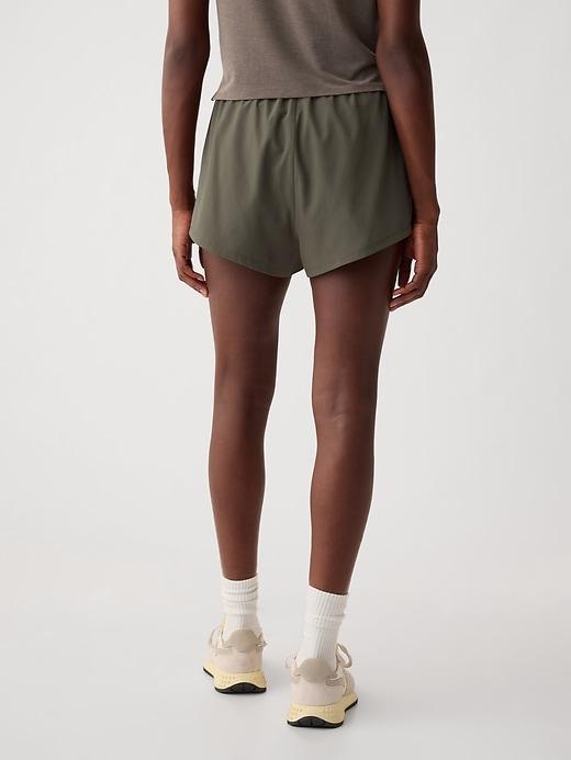 GapFit Mid Rise Dolphin Running Shorts Product Image