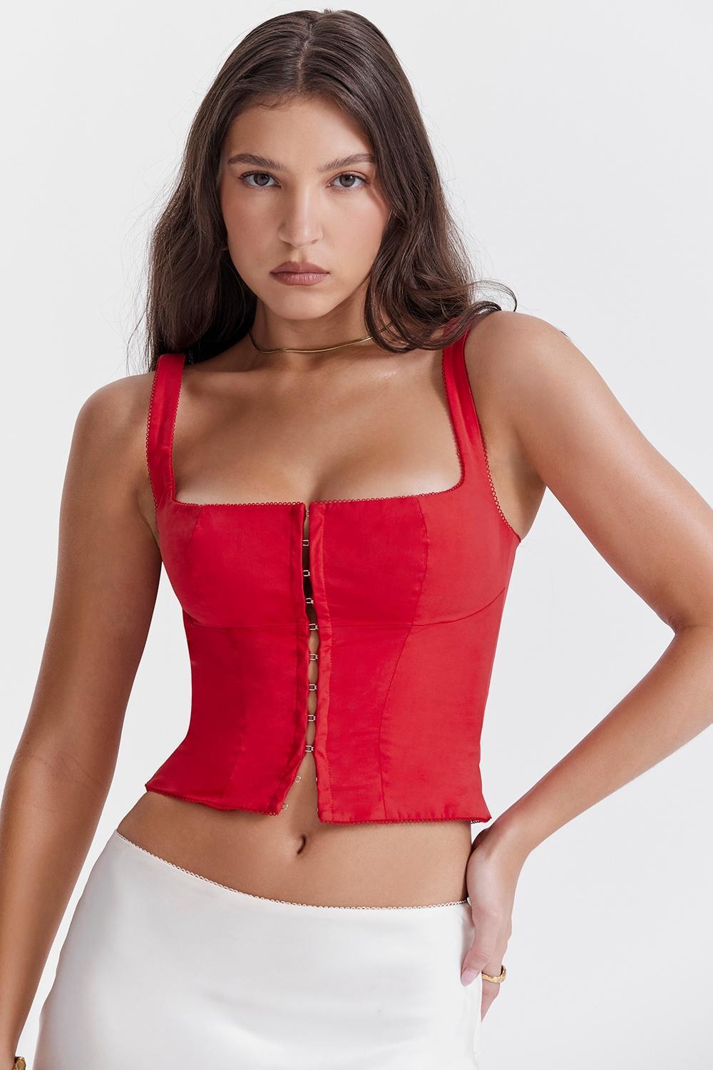 Pia Cherry Corset Product Image