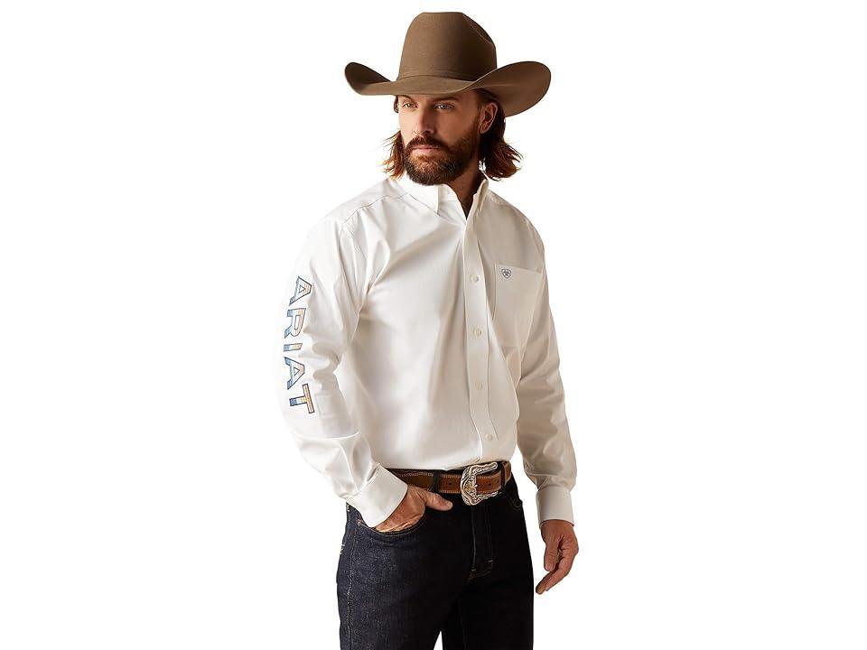 Ariat Team Logo Twill Classic Fit Shirt Men's Clothing Product Image