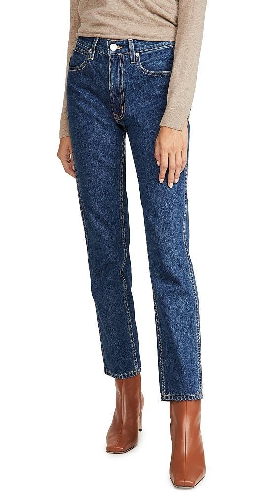 SLVRLAKE Virginia Tapered Leg Jeans | Shopbop Product Image