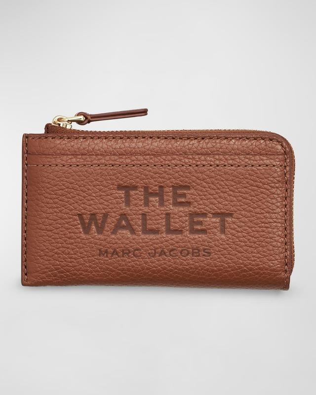 Womens Top Zip Leather Multi-Wallet Product Image