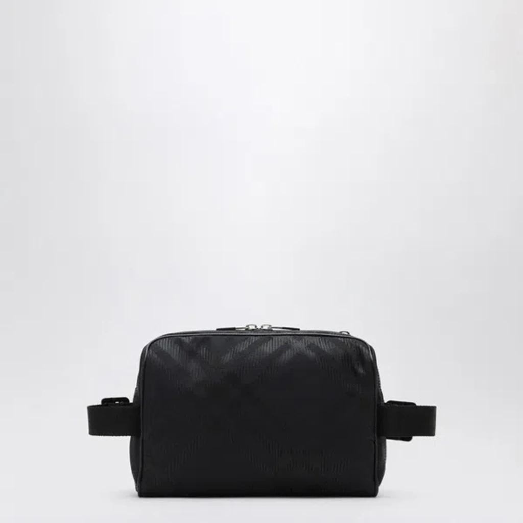 Check Bumbag In Black Product Image