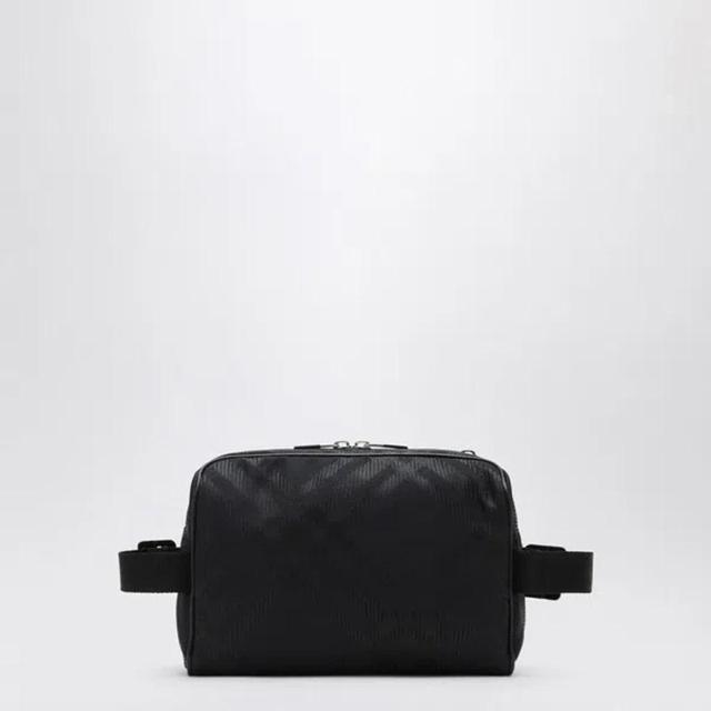 Check Bumbag In Black Product Image