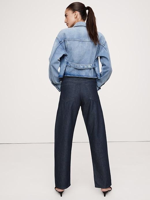 The Slouchy Straight Jean Product Image