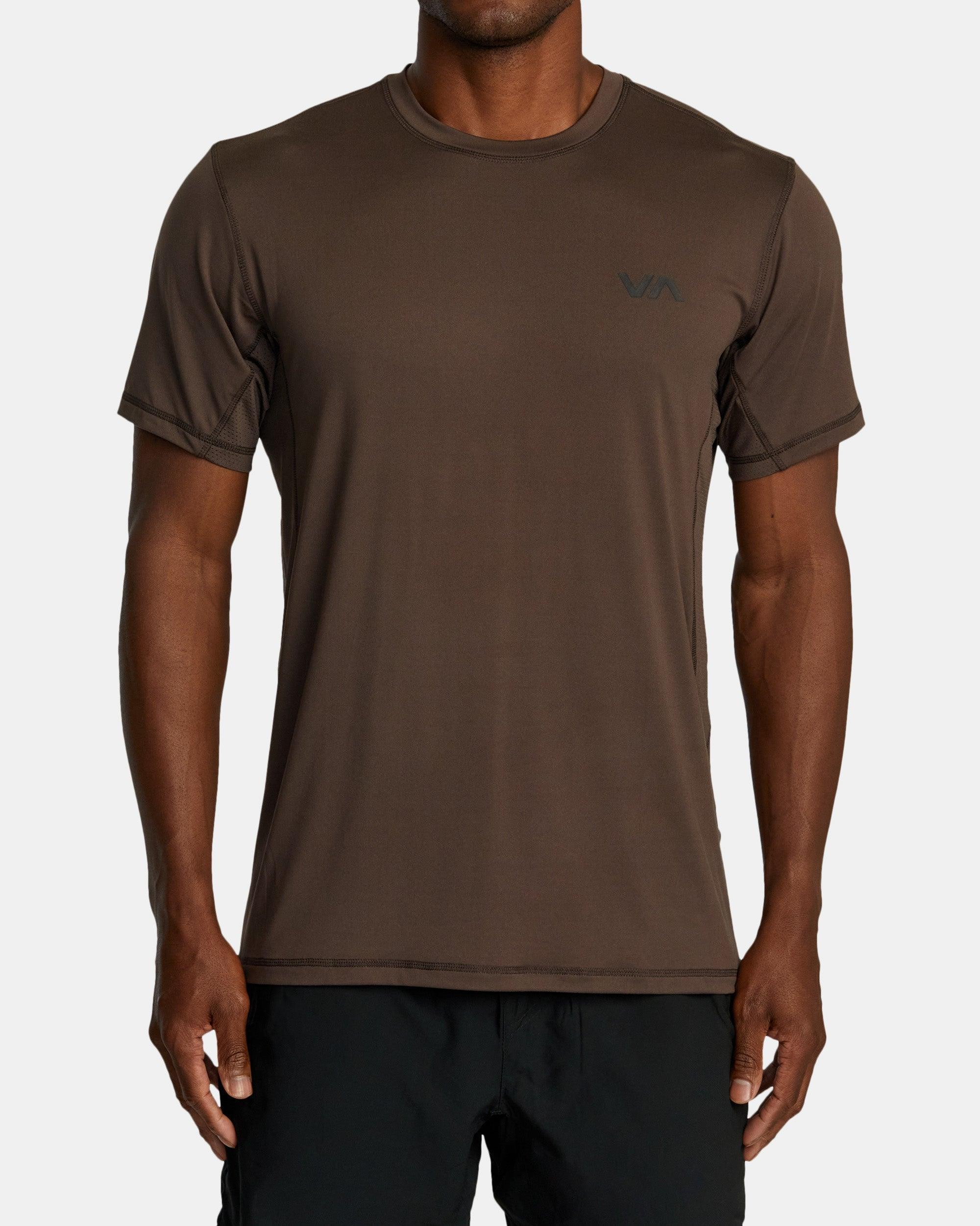 Sport Vent Performance Tee - Chocolate Product Image