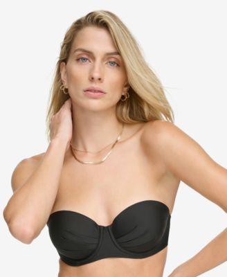 Calvin Klein Womens Molded Underwire Balconette Bikini Top Product Image