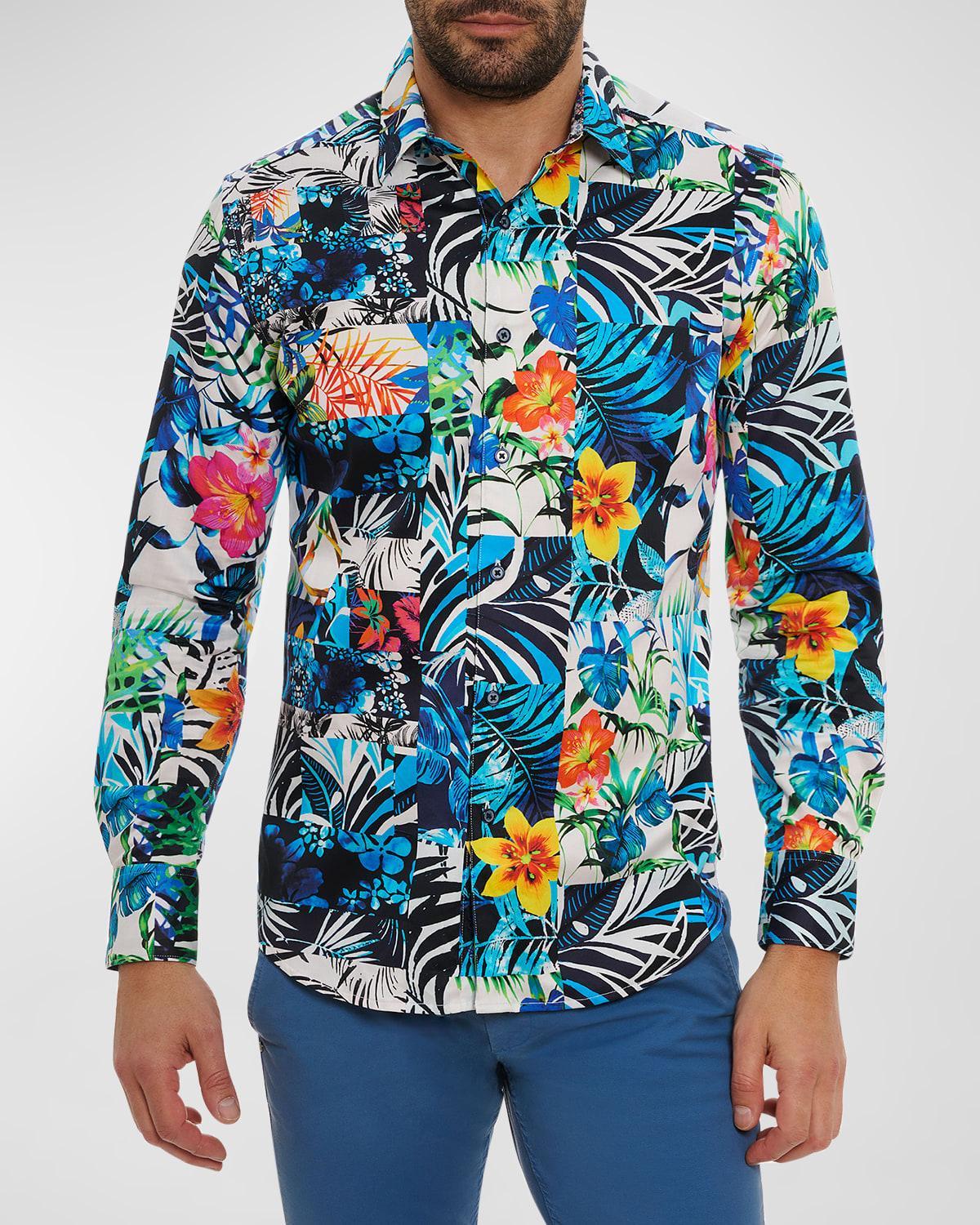 Mens Tahiti Printed Woven Shirt Product Image