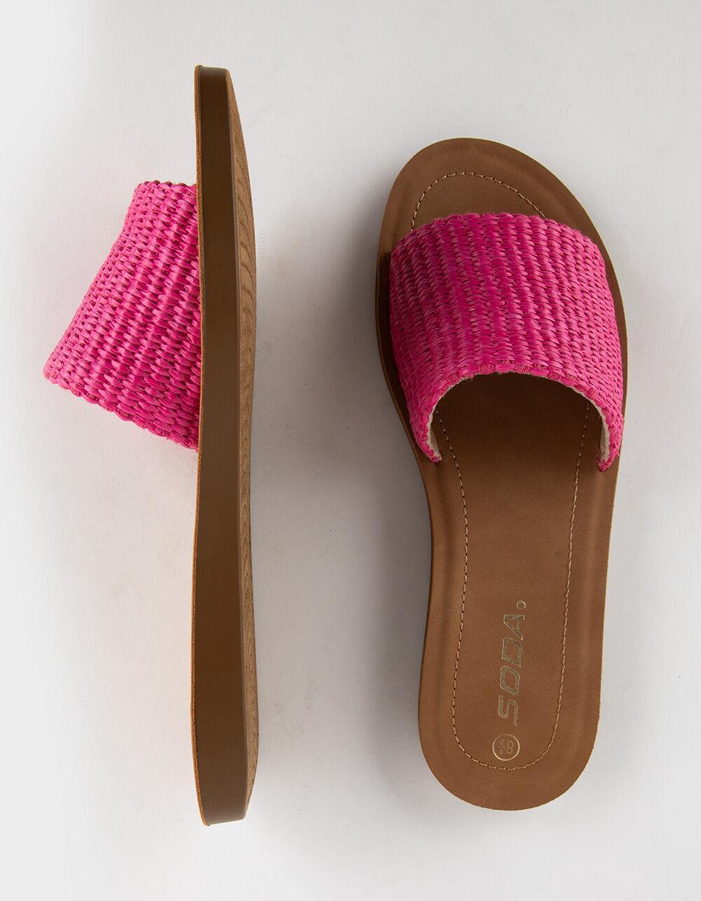 SODA Comfort Womens Slide Sandals Product Image